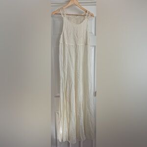 Guadalupe Cream Maxi Dress